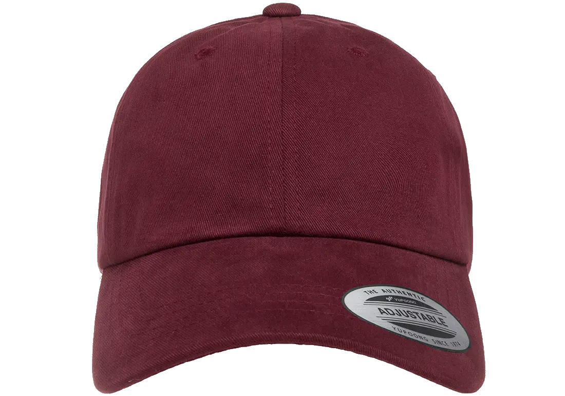YP Classics® peached cotton twill dad cap