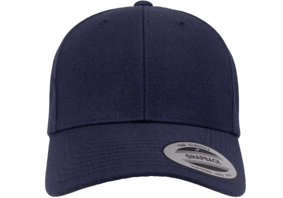 YP Classics® premium curved visor snapback cap