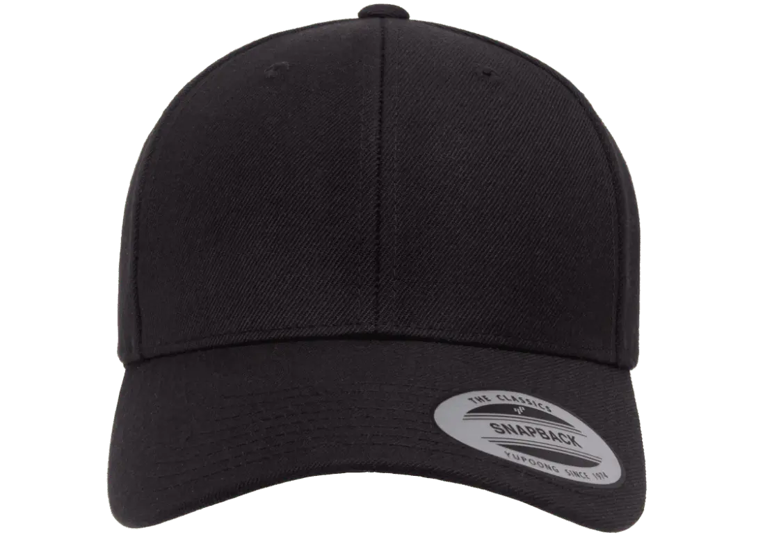 YP Classics® premium curved visor snapback cap