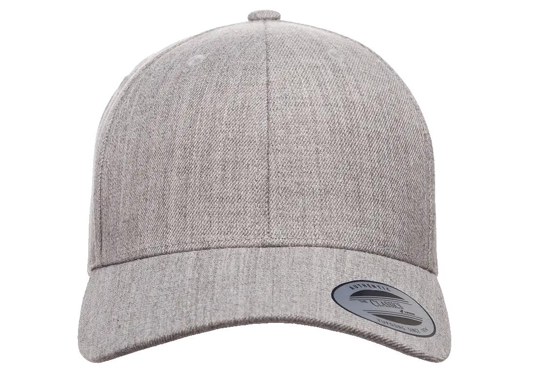 YP Classics® premium curved visor snapback cap