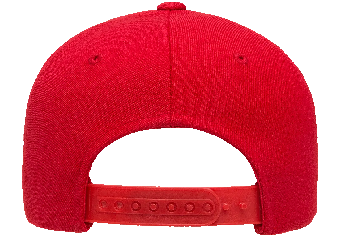YP Classics® premium curved visor snapback cap