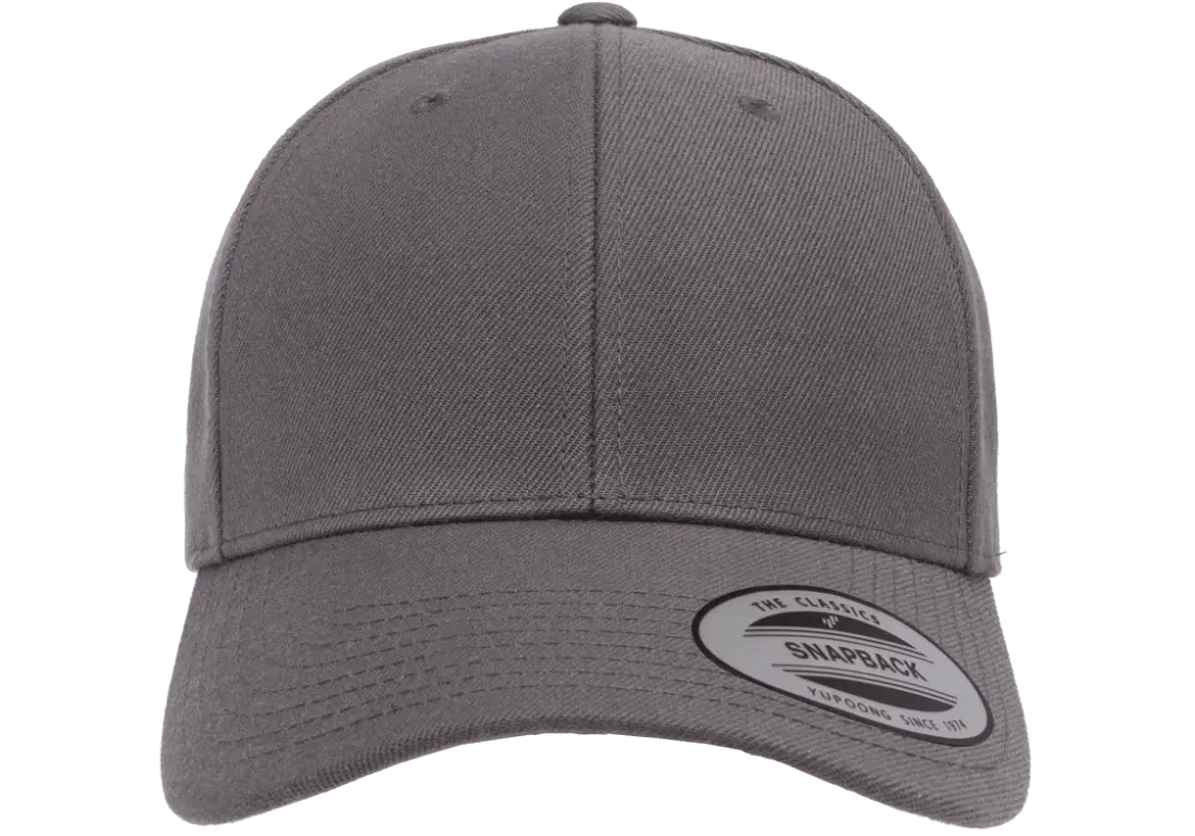 YP Classics® premium curved visor snapback cap