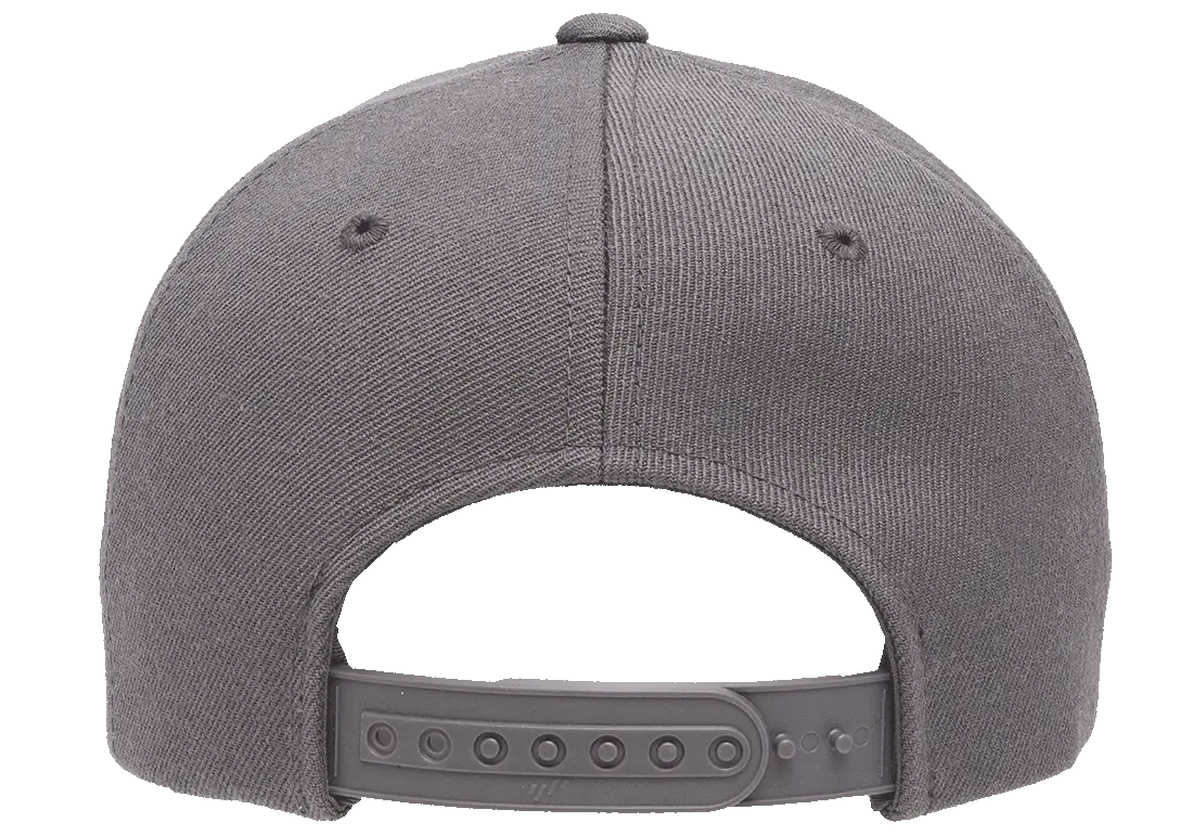 YP Classics® premium curved visor snapback cap