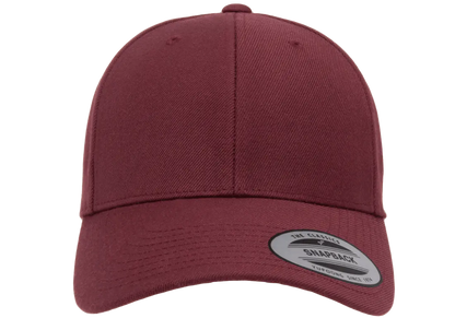 YP Classics® premium curved visor snapback cap