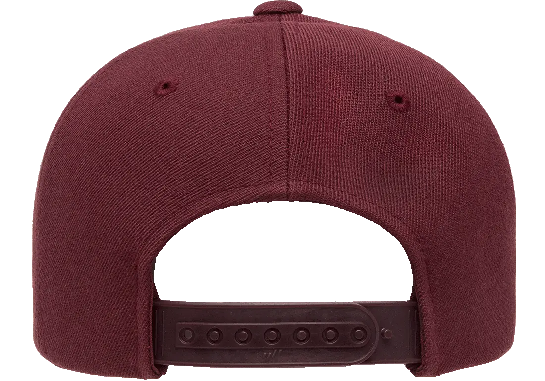 YP Classics® premium curved visor snapback cap