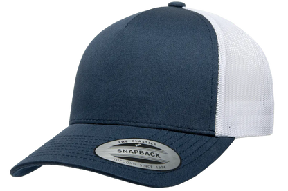 6506T - Navy Hat/White Mesh Back