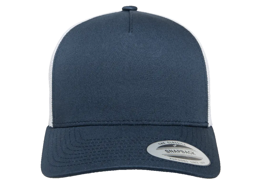 YP Classics® 5-panel retro trucker cap - 2-tone