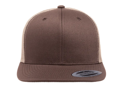 YP Classics® 5-panel retro trucker cap - 2-tone