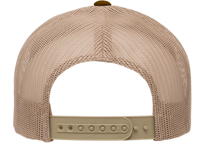 YP Classics® 5-panel retro trucker cap - 2-tone