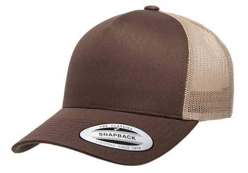 Brown Hat/Khaki Mesh Back / One Size
