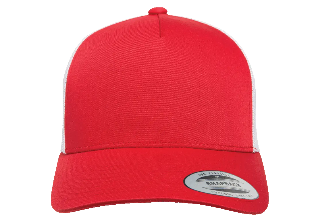 YP Classics® 5-panel retro trucker cap - 2-tone