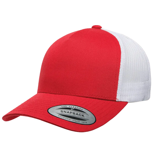 Red Hat/White Mesh Back / One Size