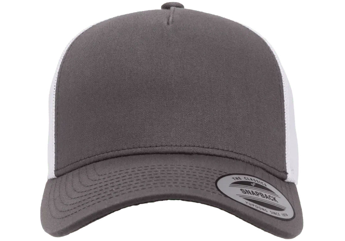 YP Classics® 5-panel retro trucker cap - 2-tone