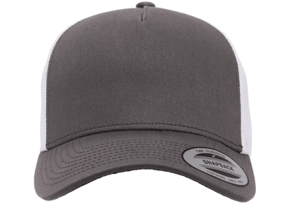 YP Classics® 5-panel retro trucker cap - 2-tone