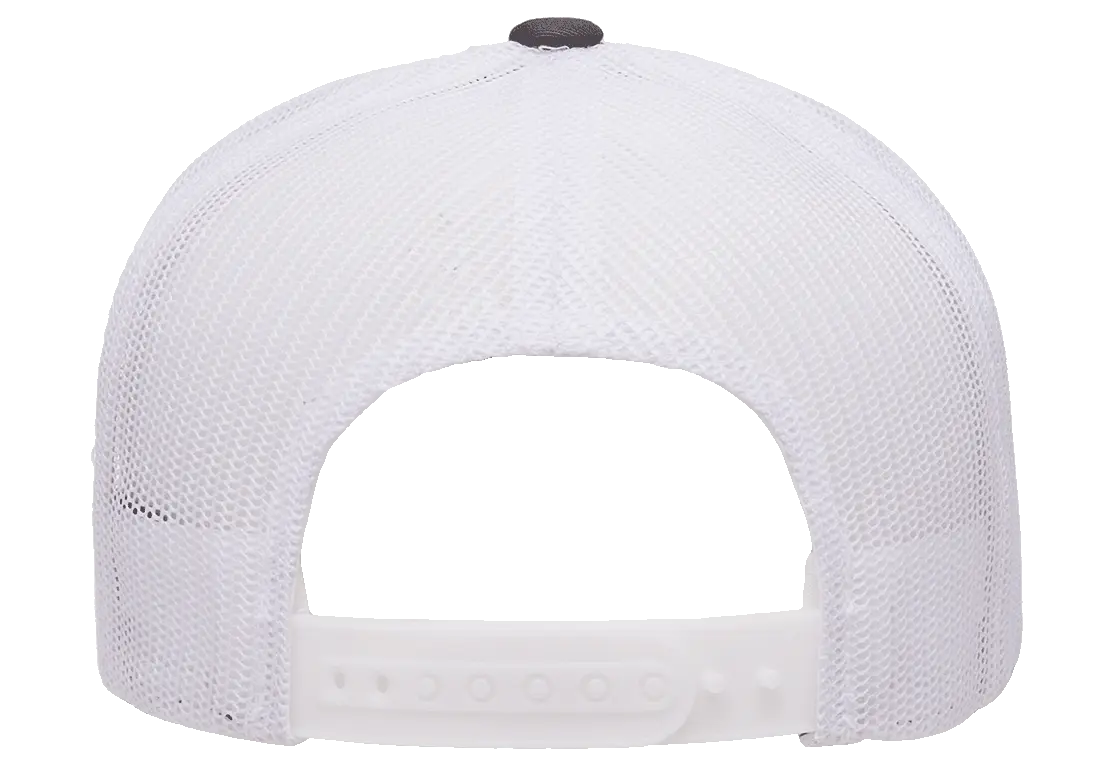 YP Classics® 5-panel retro trucker cap - 2-tone