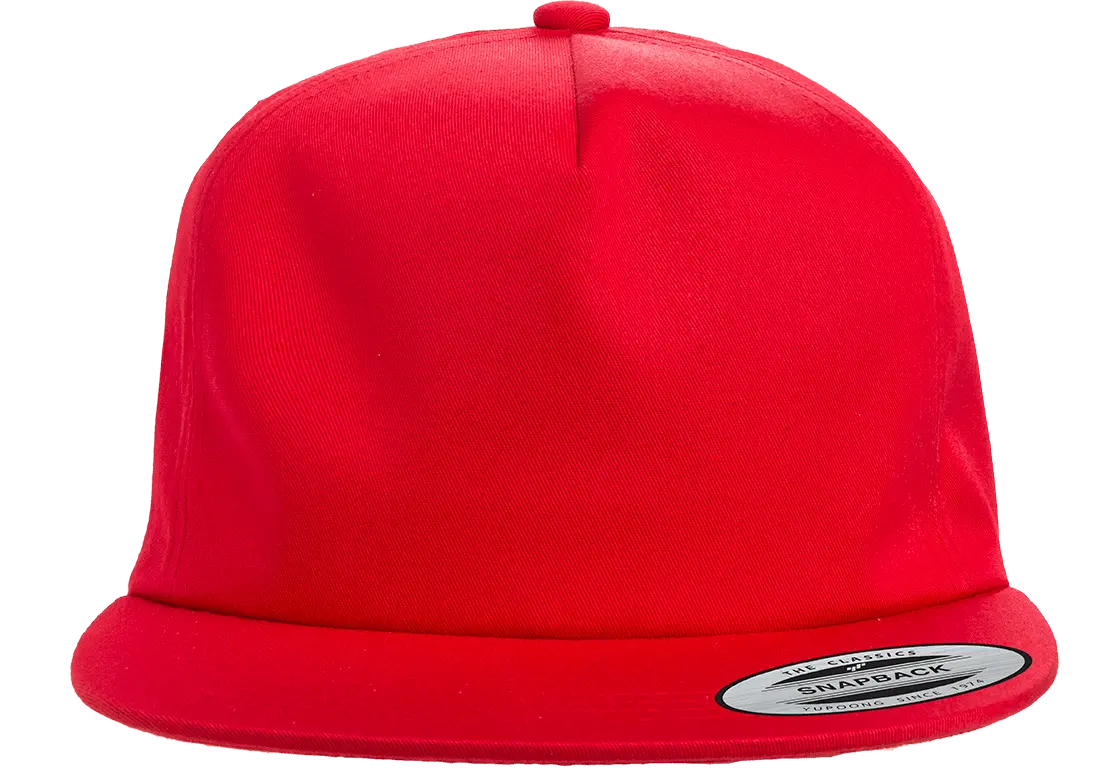 YP Classics® lightly structured 5- panel snapback cap