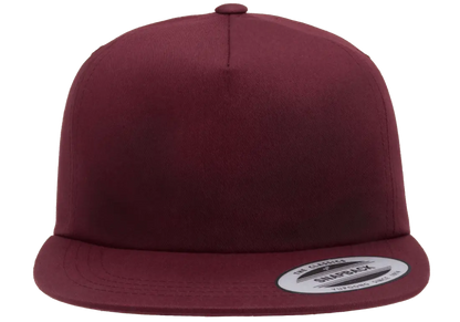 YP Classics® lightly structured 5- panel snapback cap