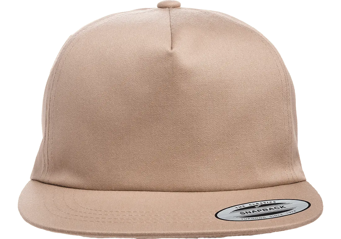 YP Classics® lightly structured 5- panel snapback cap