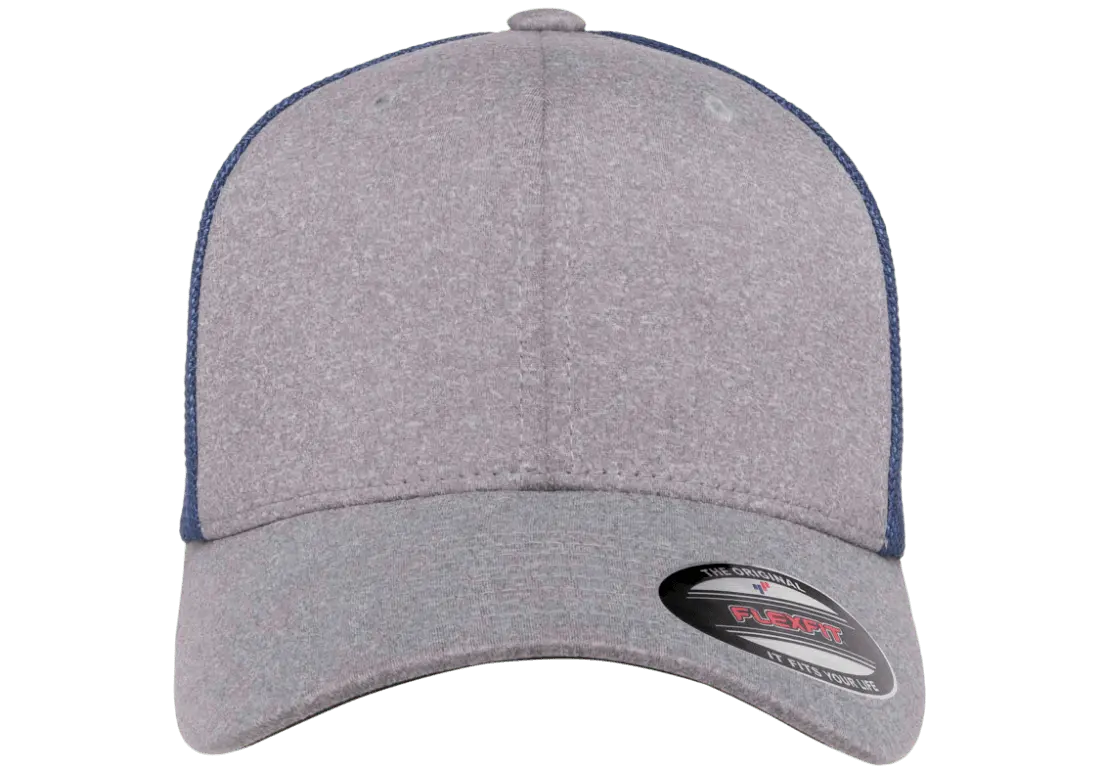 Flexfit® melange trucker cap