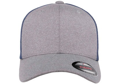 Flexfit® melange trucker cap