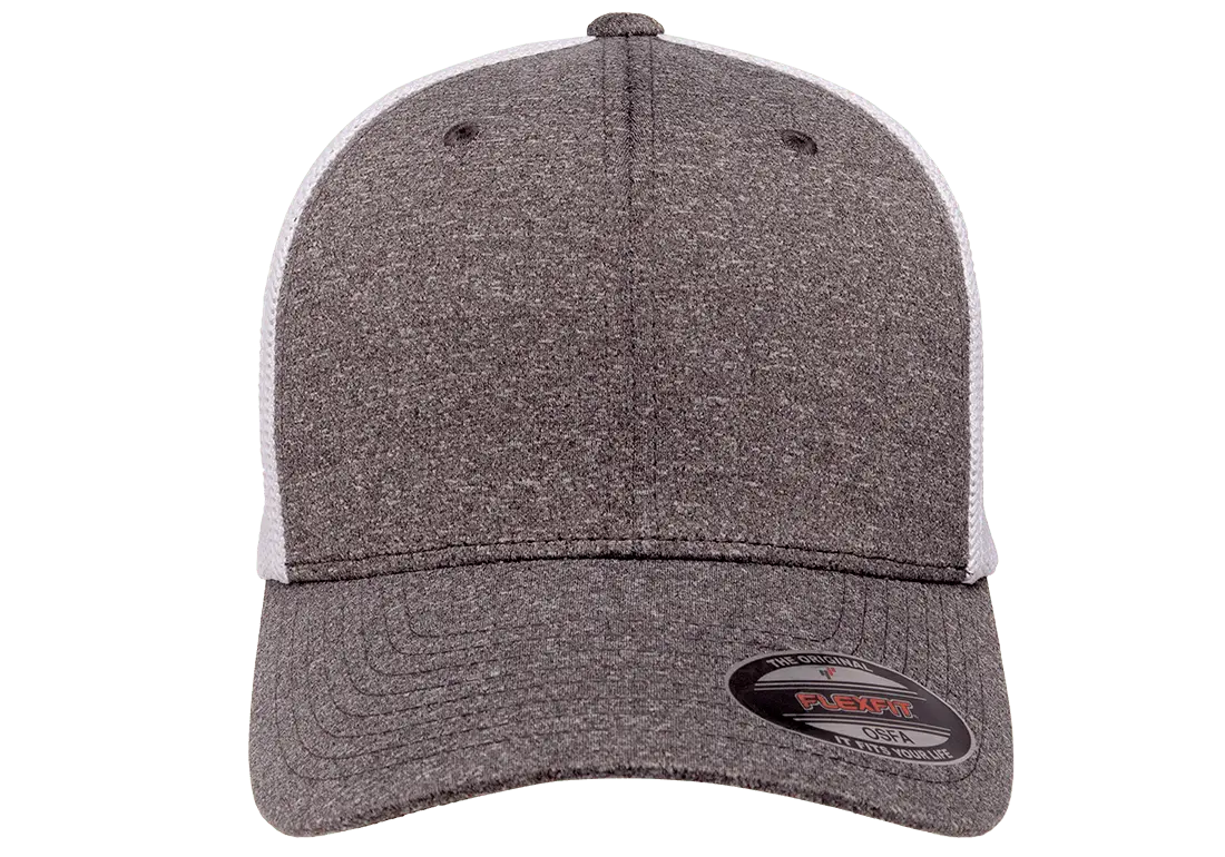 Flexfit® melange trucker cap