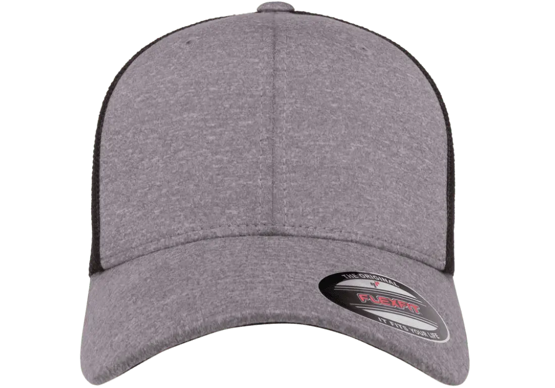 Flexfit® melange trucker cap