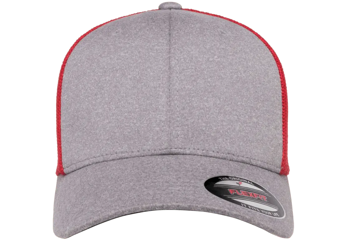 Flexfit® melange trucker cap