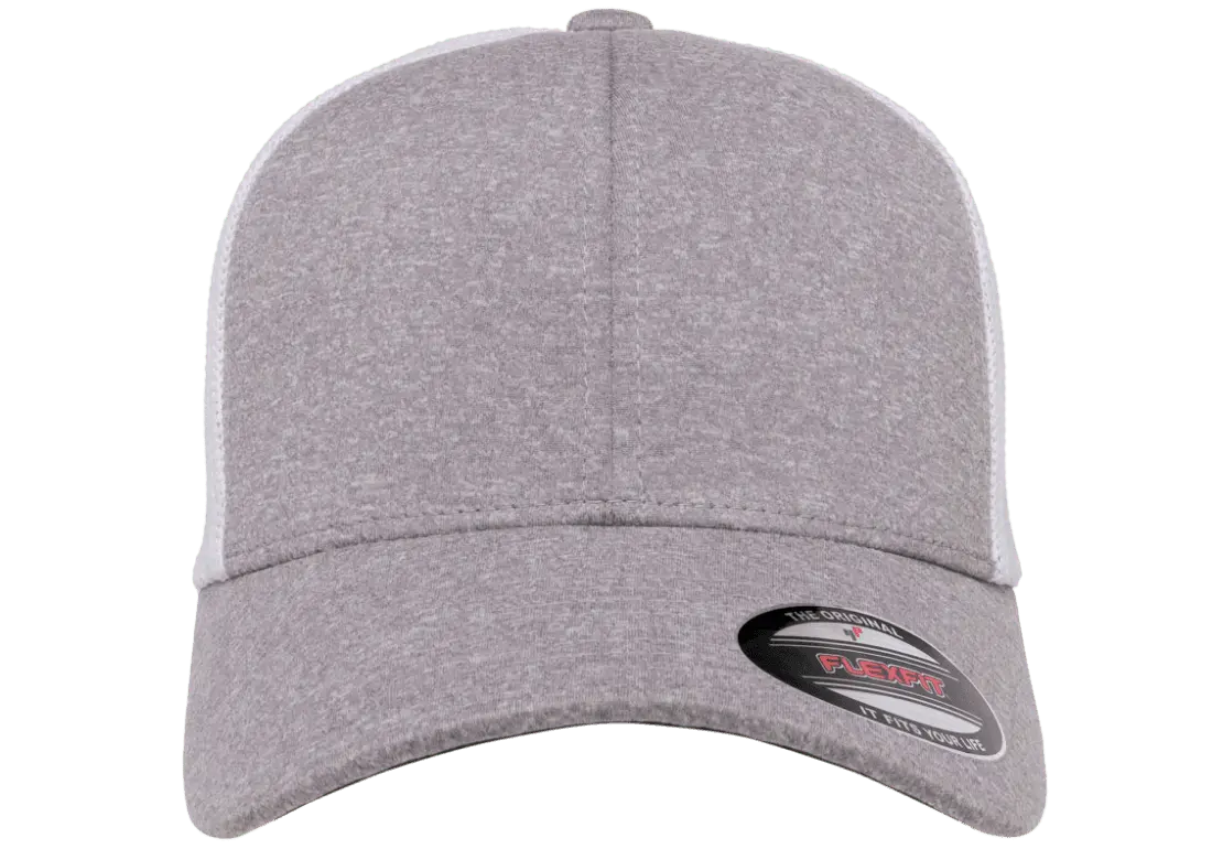 Flexfit® melange trucker cap