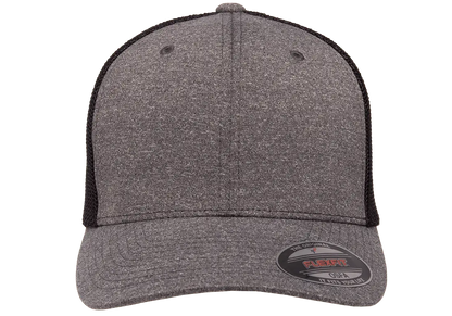 Flexfit® melange trucker cap