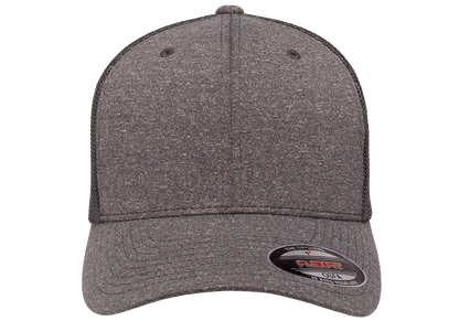 Flexfit® melange trucker cap