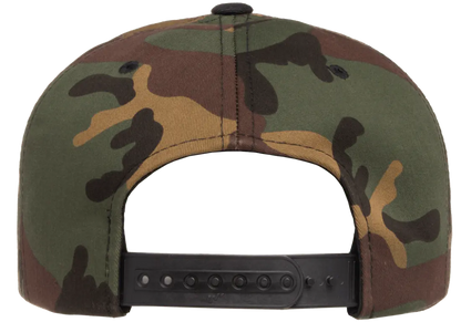 YP Classics® premium snapback camo cap - 2-tone
