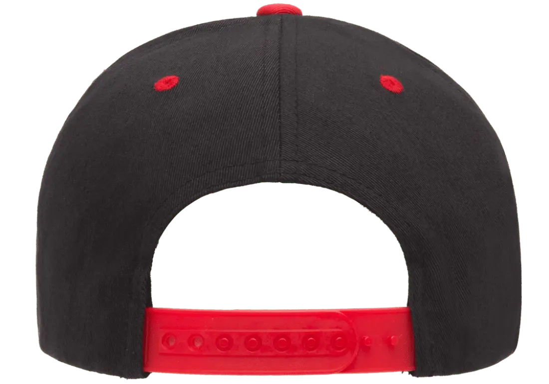 YP Classics® 5-panel cotton twill snapback cap - 2-tone