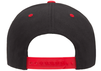 YP Classics® 5-panel cotton twill snapback cap - 2-tone
