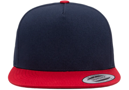 YP Classics® 5-panel cotton twill snapback cap - 2-tone