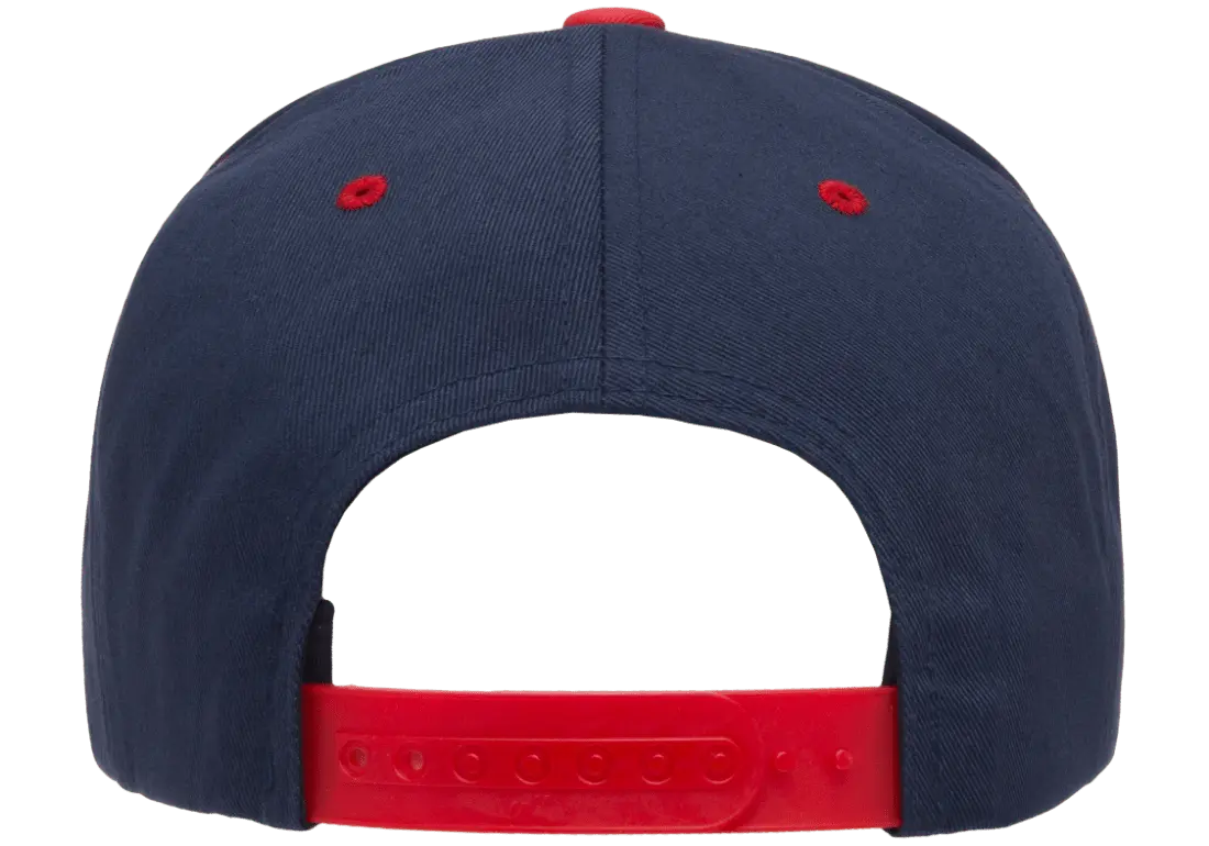 YP Classics® 5-panel cotton twill snapback cap - 2-tone