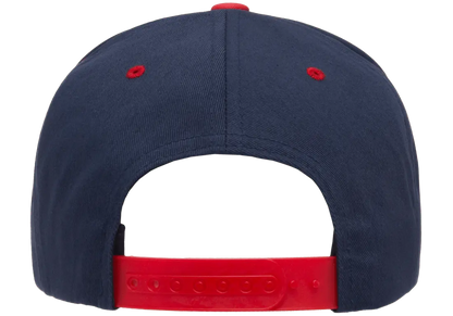 YP Classics® 5-panel cotton twill snapback cap - 2-tone