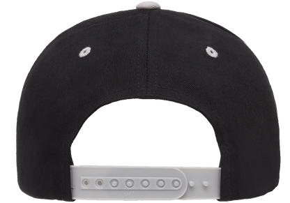YP Classics® 5-panel cotton twill snapback cap - 2-tone