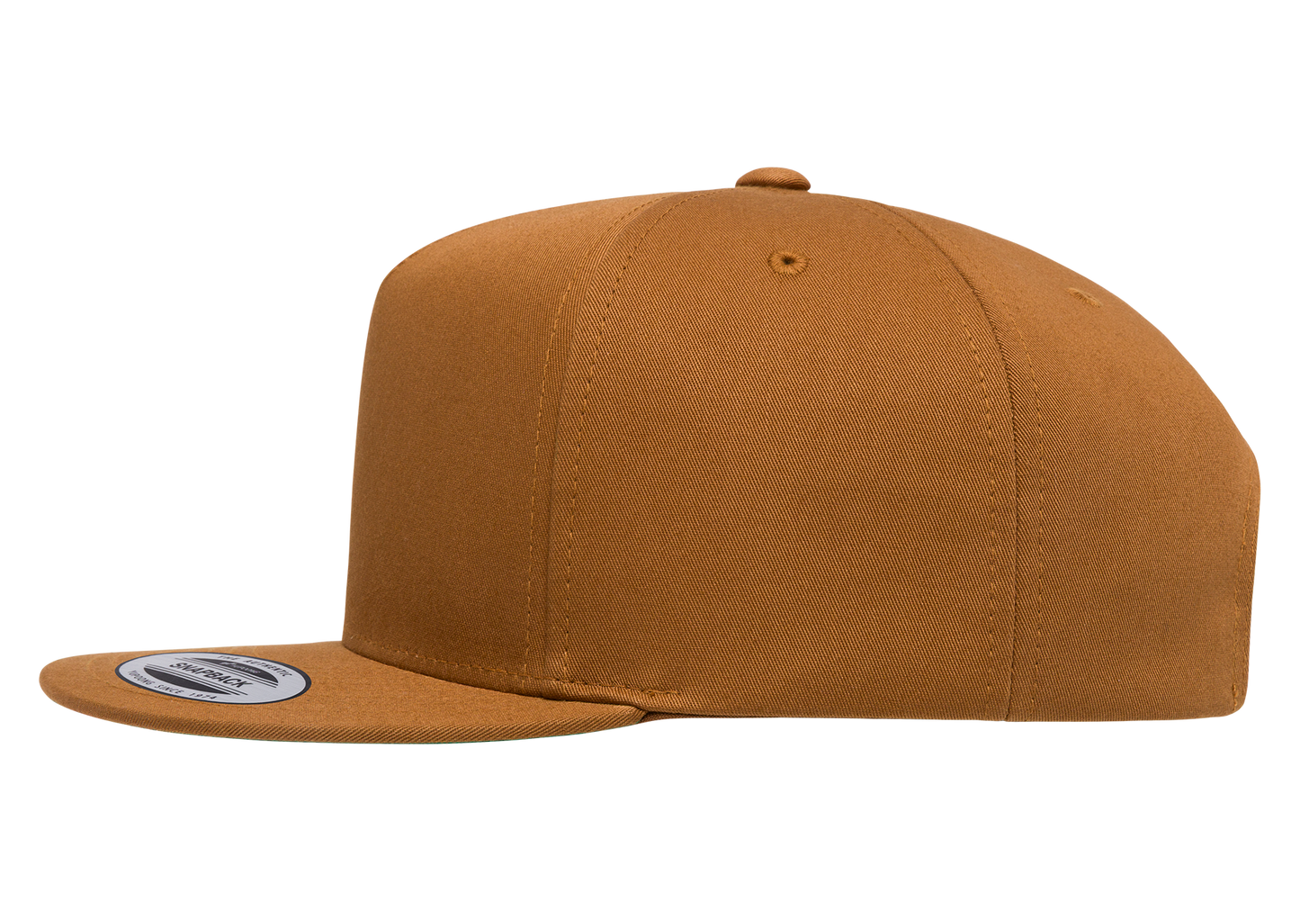 YP Classics® 5-panel cotton twill snapback cap