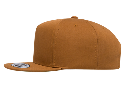 YP Classics® 5-panel cotton twill snapback cap
