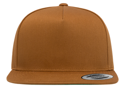 YP Classics® 5-panel cotton twill snapback cap