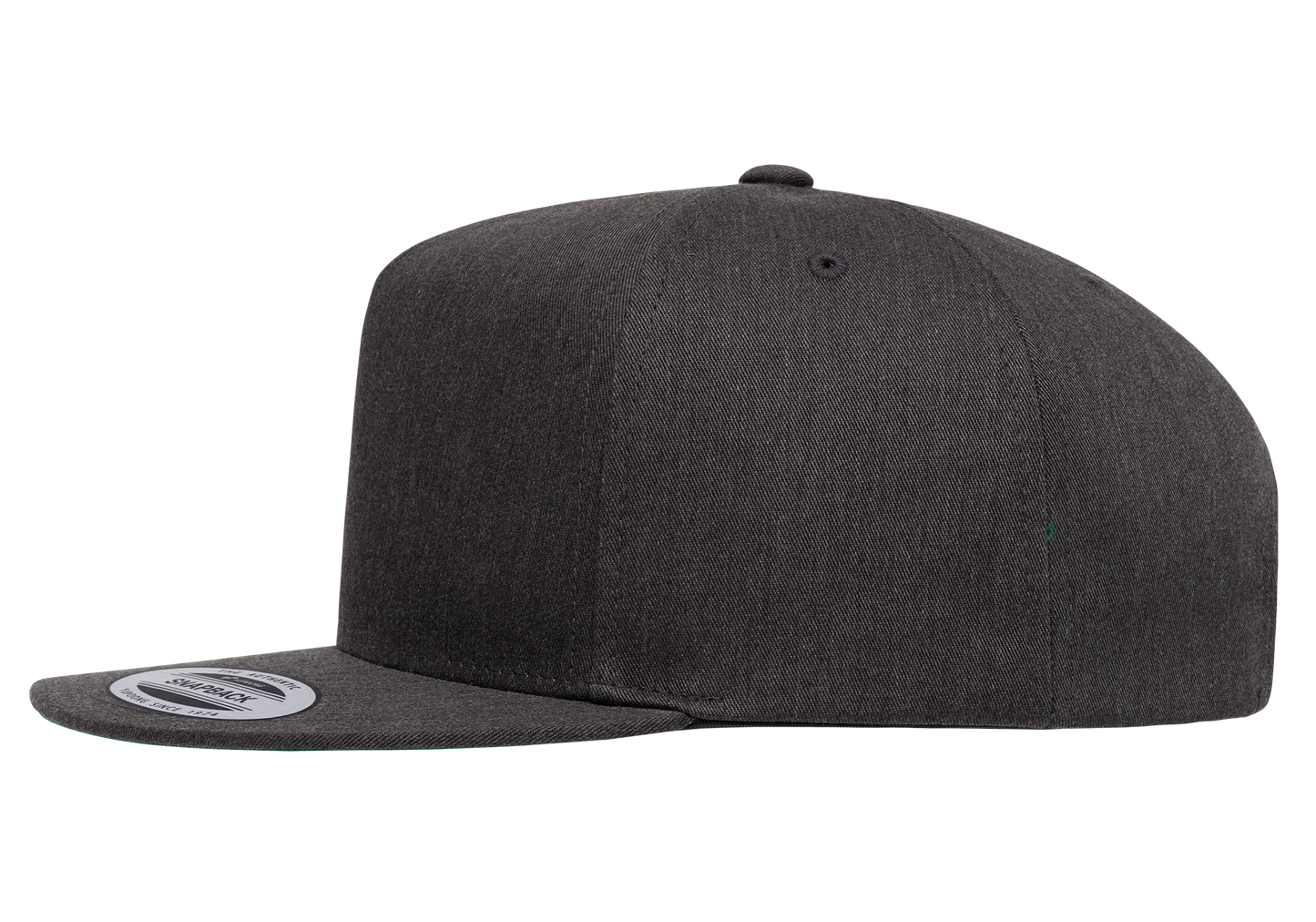 YP Classics® 5-panel cotton twill snapback cap