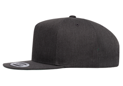 YP Classics® 5-panel cotton twill snapback cap