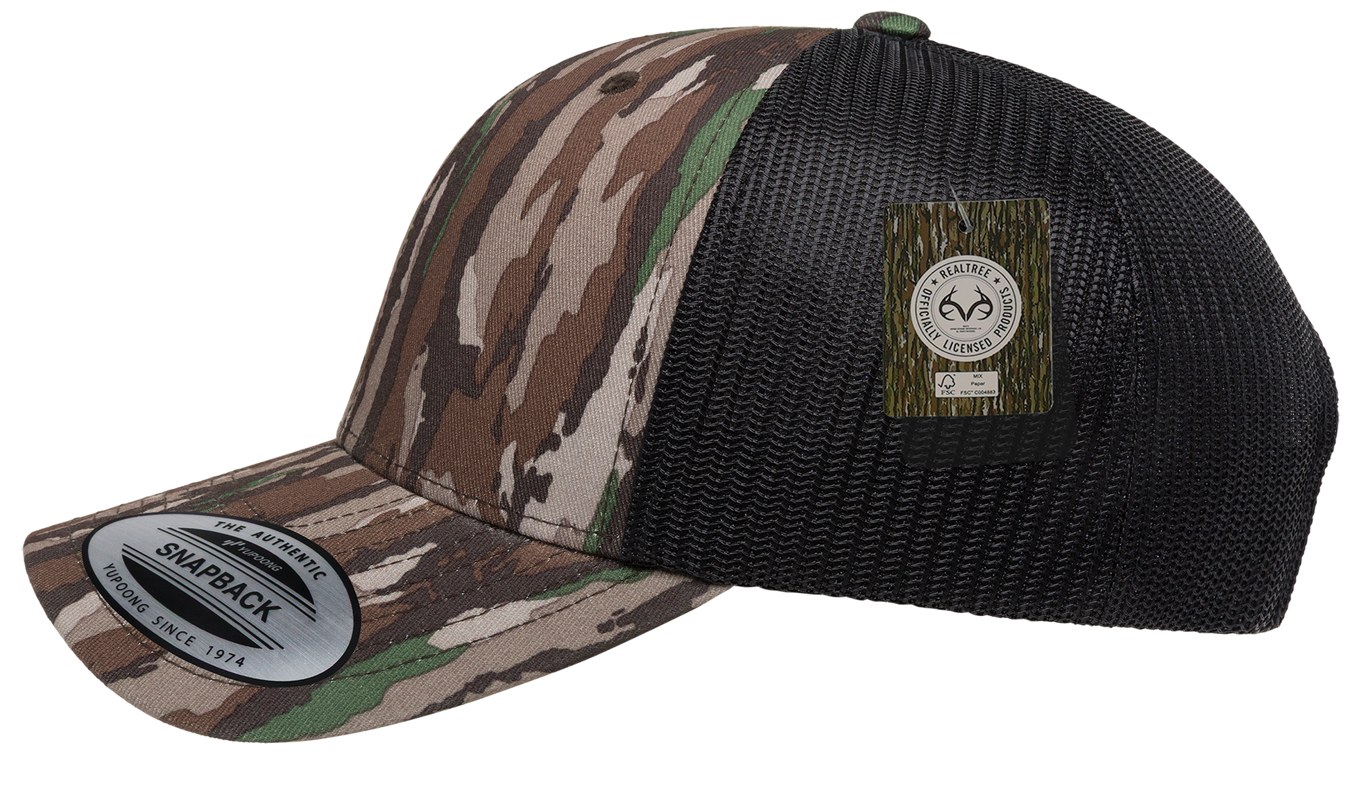 YP Classics® Realtree® camo retro trucker cap