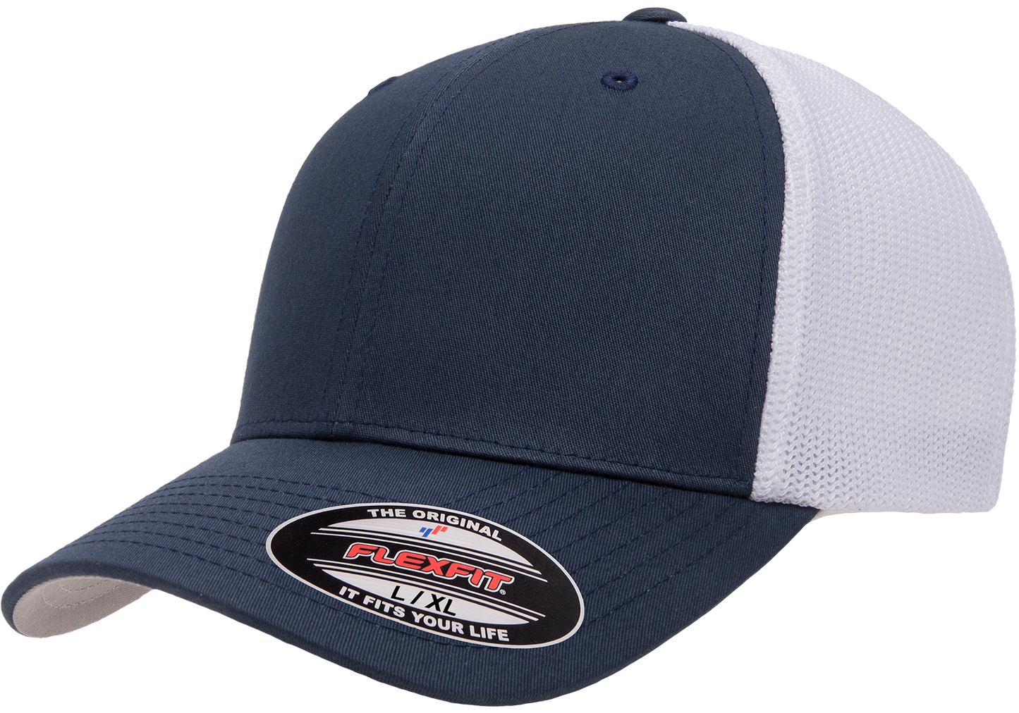 6511T - Navy/White