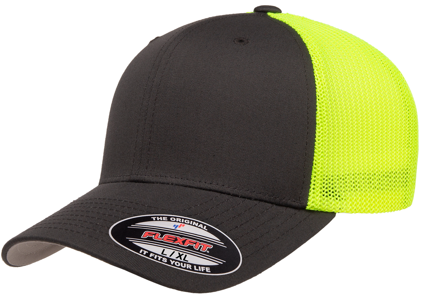 6511T - Charcoal/Neon Yellow