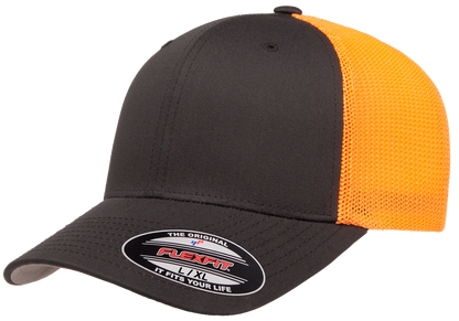 6511T - Charcoal/Neon Orange