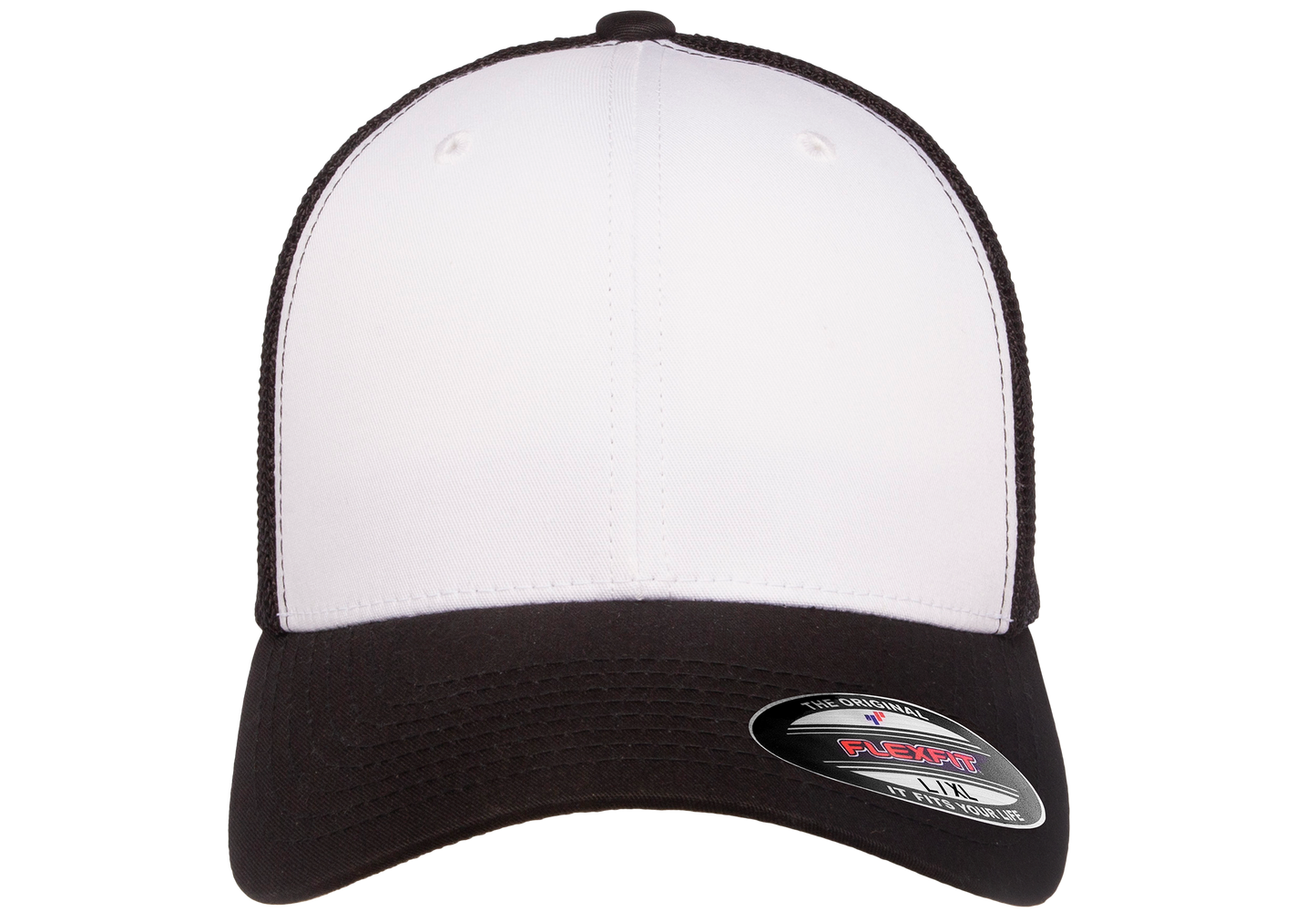 Flexfit® trucker mesh cap - white front panels