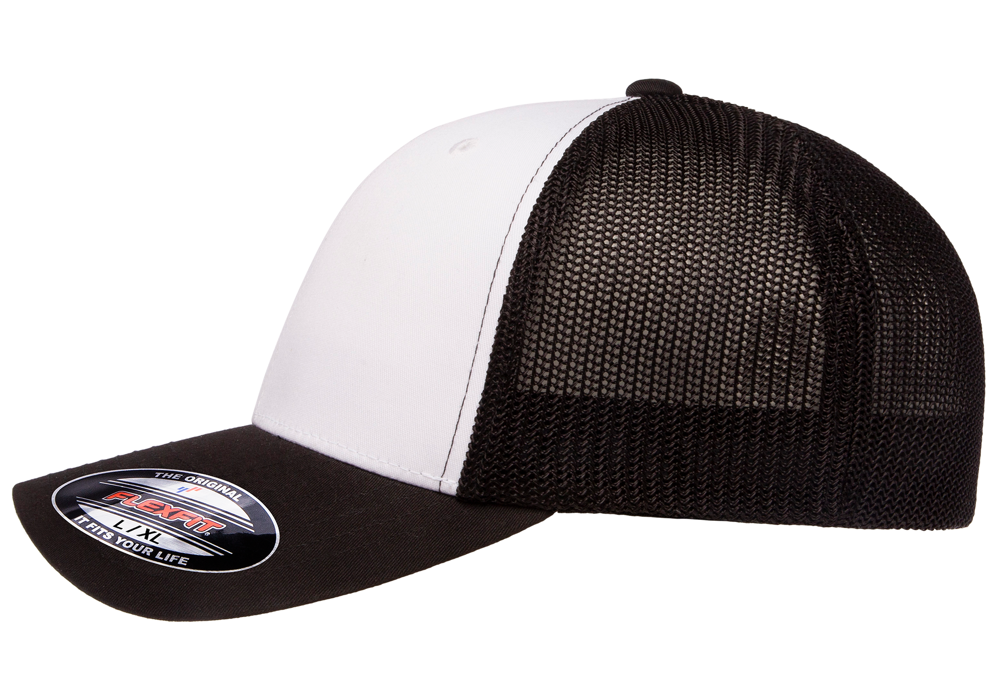Flexfit® trucker mesh cap - white front panels