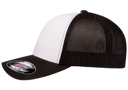 Flexfit® trucker mesh cap - white front panels