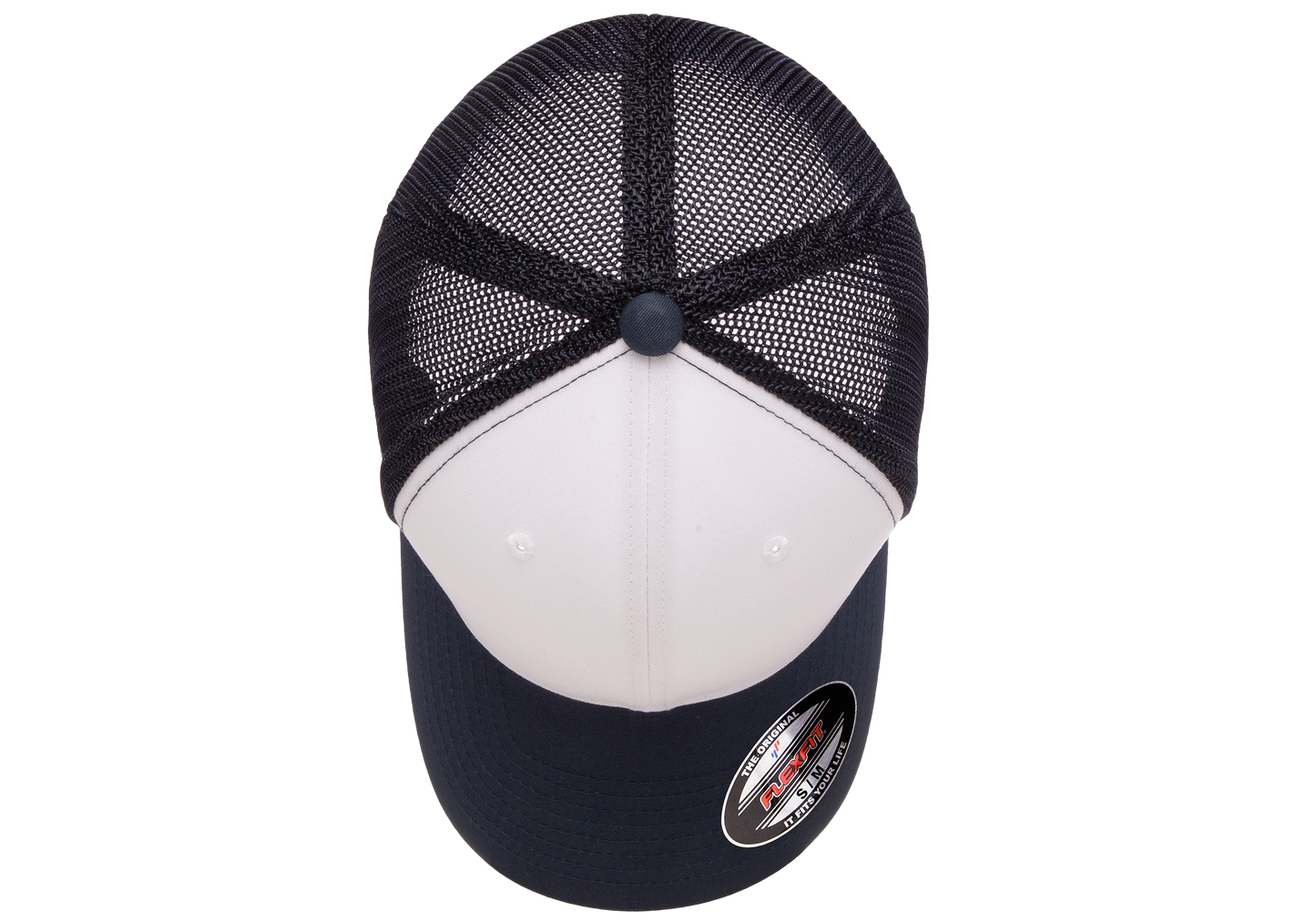 Flexfit® trucker mesh cap - white front panels